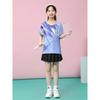 Kids Quick-Dry Badminton Table Tennis Sport Set Boys Girls Athletic Training Outfit Lightweight
