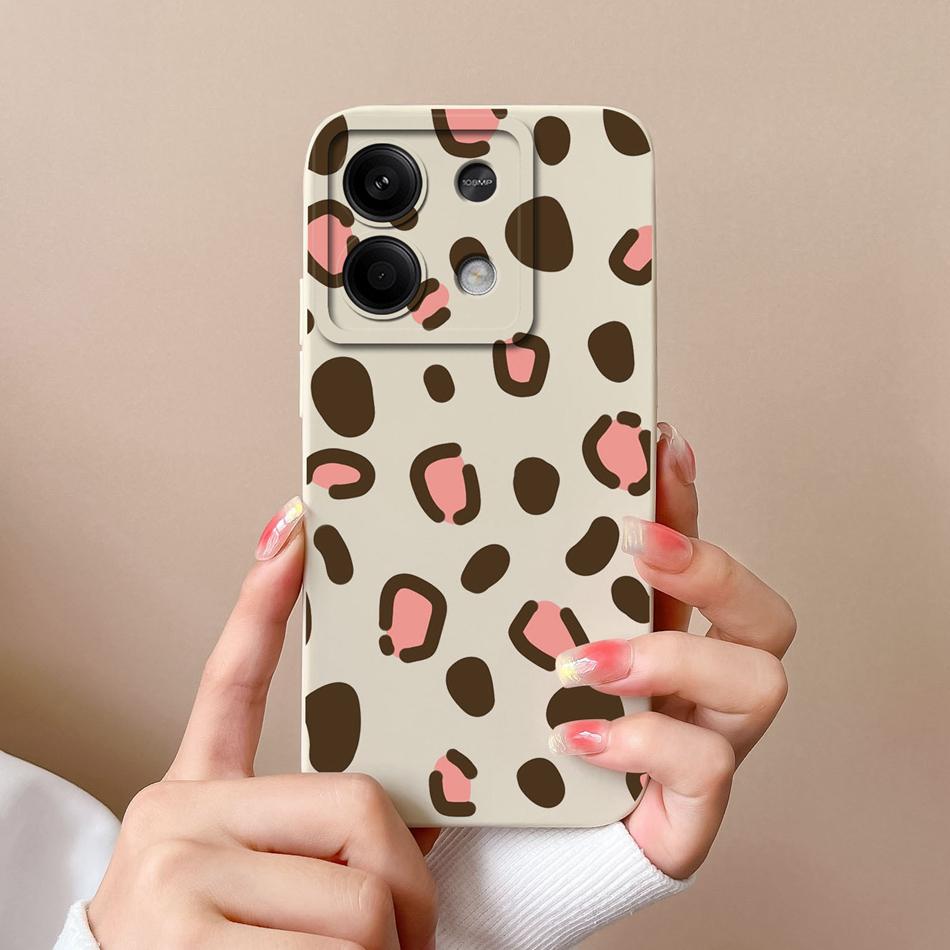 For Xiaomi Redmi Note 13 Pro Phone Case Bear Liquid Silicone Full Protection Anti Drop Cover For Redmi Note13 13Pro 4G 5G Capa