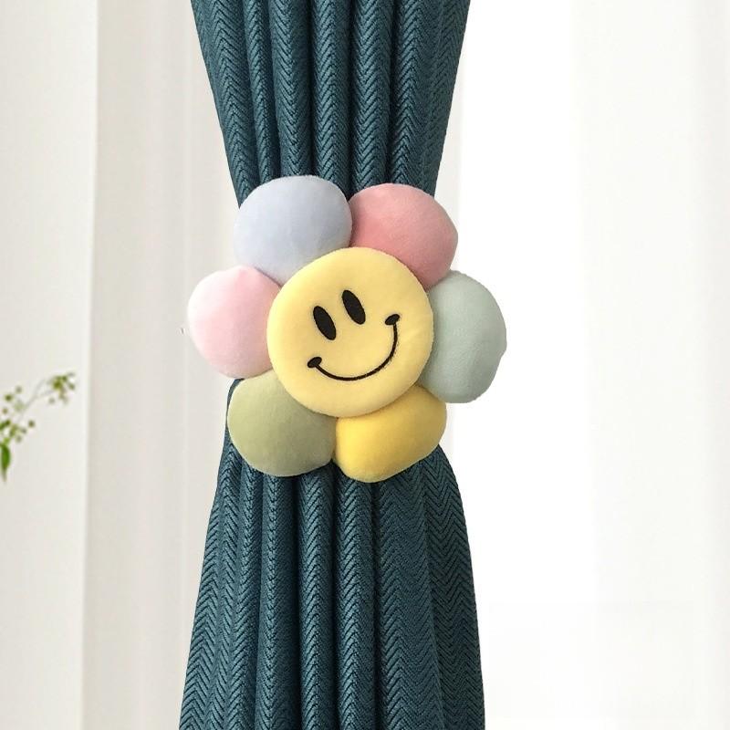 Cartoon Astronaut Plush Doll Curtain Tiebacks Buckle Childrens Decoration Room