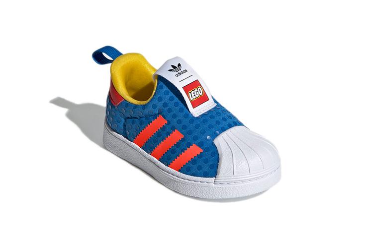 LEGO x Adidas Originals Abrasion Resistant Low top Toddler Shoes Infant And Toddler H02731