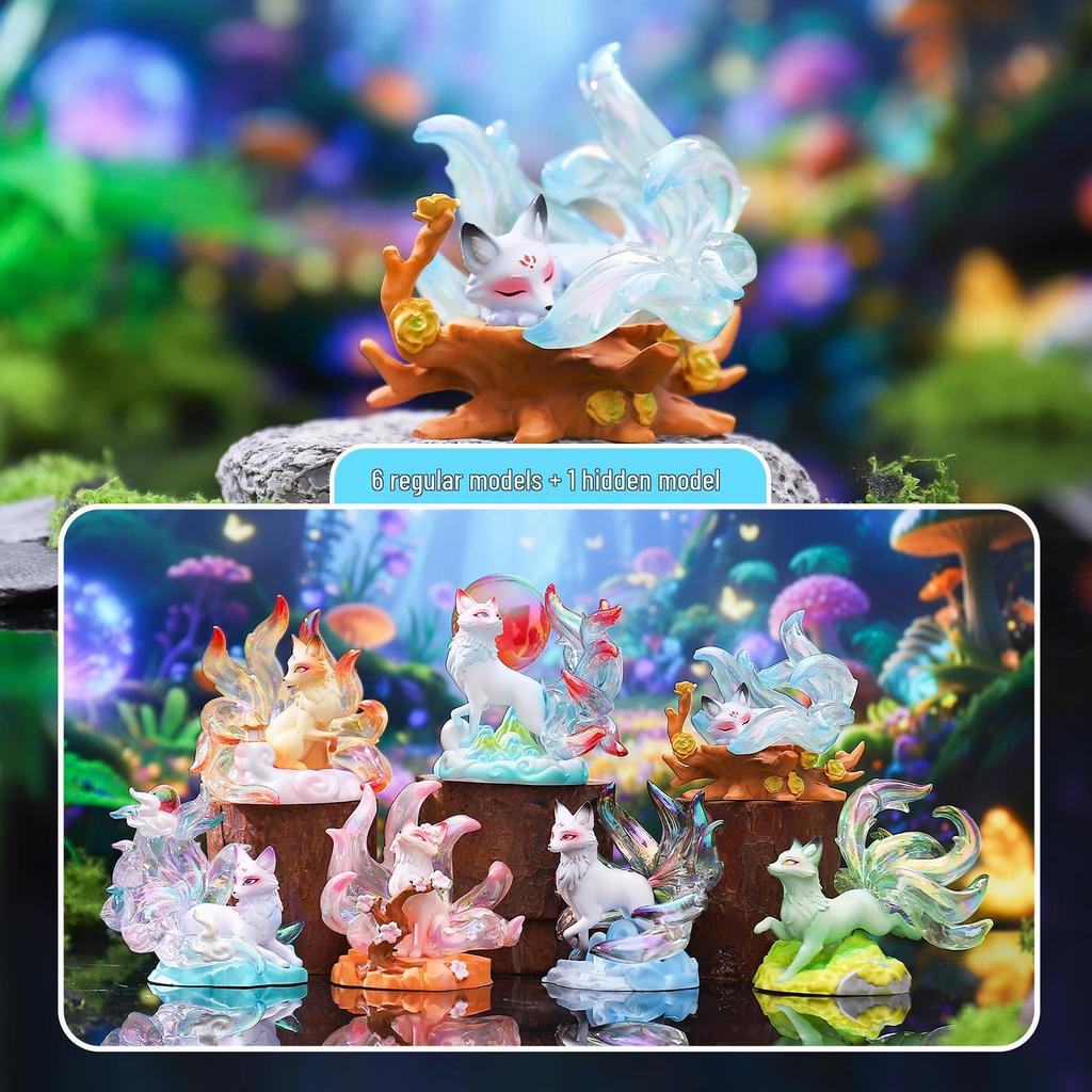 Guochao Hanfu Girl Figurine: Spring Breeze Blind Box Collectible – Dreamy Decor & Gift