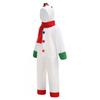 Kids Winter Snowman Costume Set Christmas Performance Toddler Snow Child Dance Outfit Neutral Unisex
