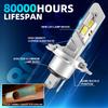 2PCS 20000Lm Universal LED Canbus Headlight NO FAN LED Fog Lamp H4 H7 H11 Upgrade CSP 3570  Highlight Light Bulb 9005 9006 H1