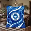 Brighton & Hove Albion Football Print Flannel Blanket Soft Warm Sofa Bed Throw Blanket For Home Office Bedroom