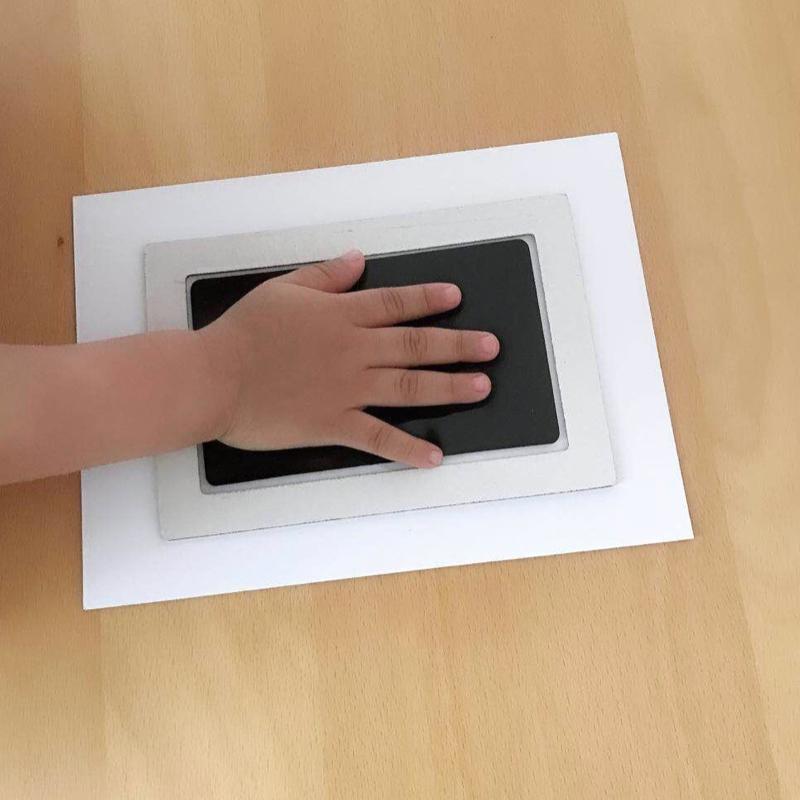 Kontaktloses Stempelkissen für Hand- und Fußabdrücke von Babys, supergroß, für Hunde, Katzen, Babys Hand- oder Fußabdrücke