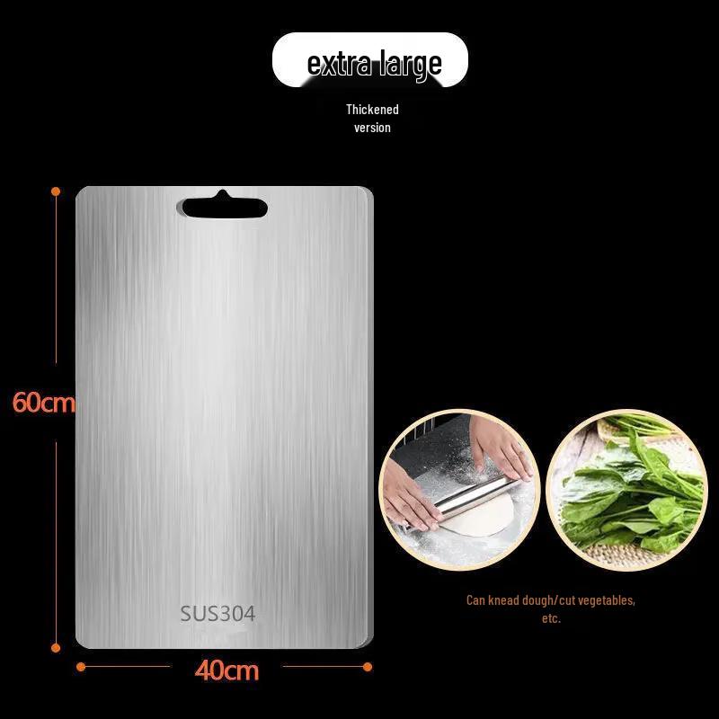 Leyongtu 304 Stainless Steel Antibacterial Cutting Board
