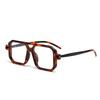 New  Sunglasses European and American Fashion Street Pography Square Frame Sunglasses