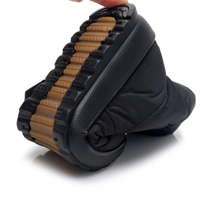 Gemütliche Neue Mode Damen Warme Schneeschuhe Mit Weicher Sohle Und Baumwollfutter Für Den Winter