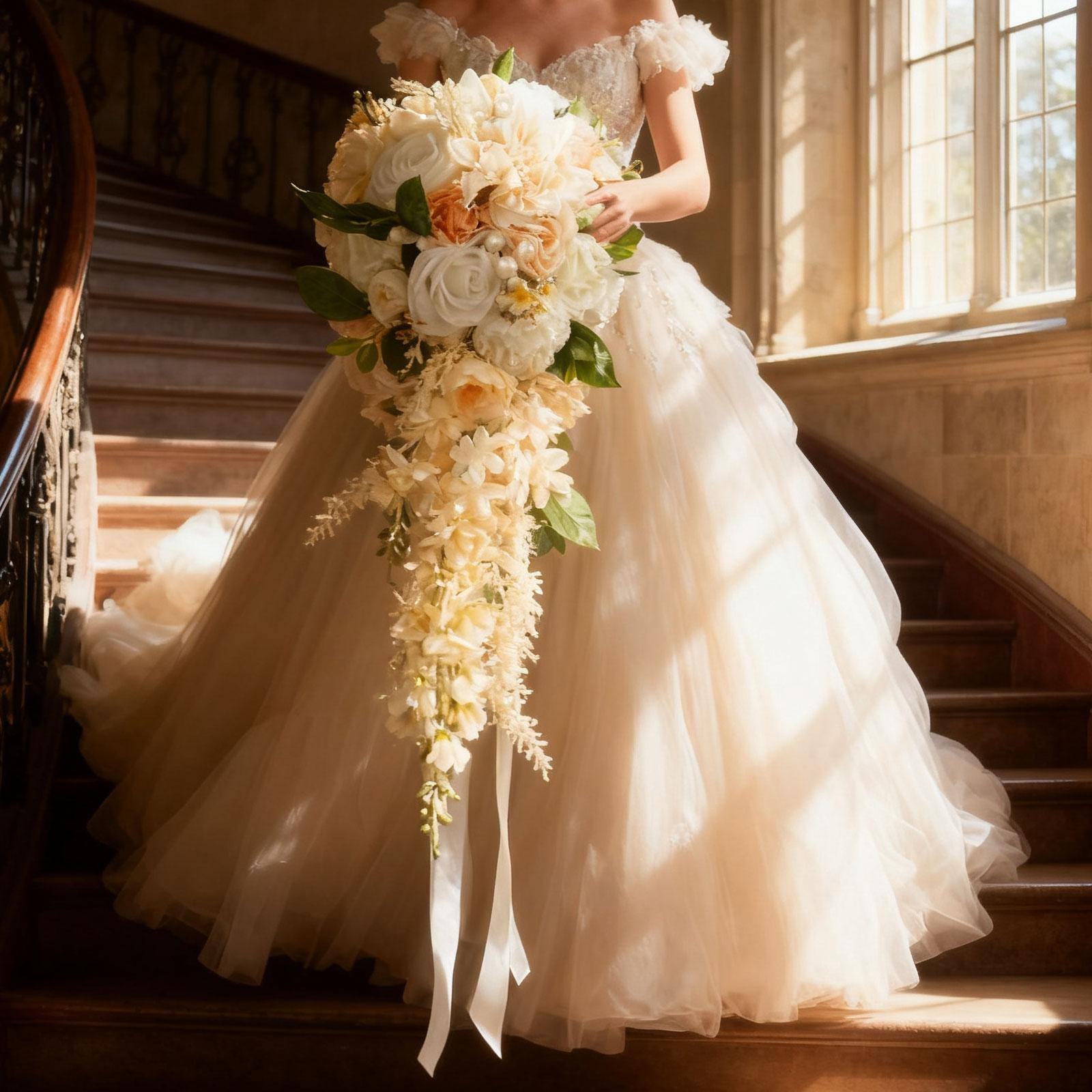 Свадебный Букет Невесты Букеты для Невесты Цветочные Композиции Искусственные Цветы Подружка Невесты