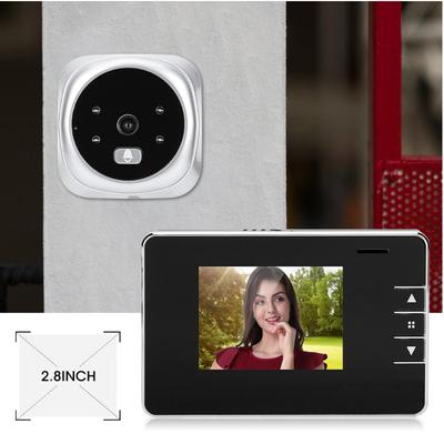 2.8 Inch Digital Doorbell 0.3MP Door Peephole Camera Viewer Door Bell