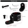 UTV Whip Light Mount for Light Bar Antenna Heavy Duty 360 Degree Rotation Adjustable Mount Bracket Aluminum Flag Mount