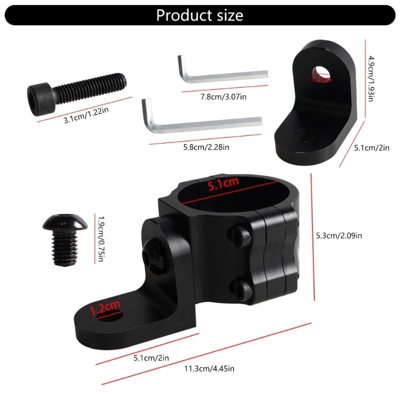 UTV Whip Light Mount for Light Bar Antenna Heavy Duty 360 Degree Rotation Adjustable Mount Bracket Aluminum Flag Mount