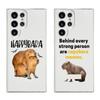 Cute Cartoon Capybara Funny Gift Phone Case For Samsung Galaxy S26 S25 S24 S23 S22 Ultra S20 S21 FE 5G Plus Soft Clear Cover