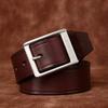 Belt Men's Stylish Simple and Versatile Trendy Italian Top Layer Cowhide Leather Pin Buckle Casual Fashion Brand Men's Leather Belt