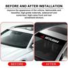 New Car front window shade decorative sticker For Mitsubishi Outlander Lancer 10 9 ASX RALLIART Eclipse L200 Pajero Accessories