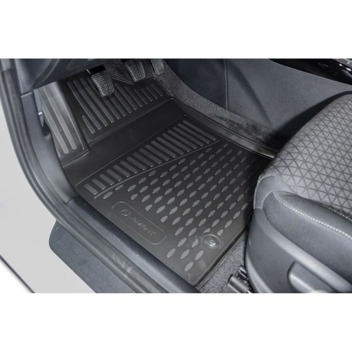 Tapis De Sol En Caoutchouc 3D Exclusive - J&J AUTOMOTIVE - Kia Cee'D 2018 - Noir - Antidérapant - Sur Mesure