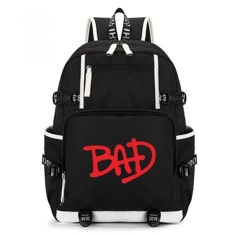 

Компьютерный рюкзак школьная сумка Michael Jackson BAD дорожная сумка мужской рюкзак полиэстеровая сумка водонепроницаемая сумка через плечо