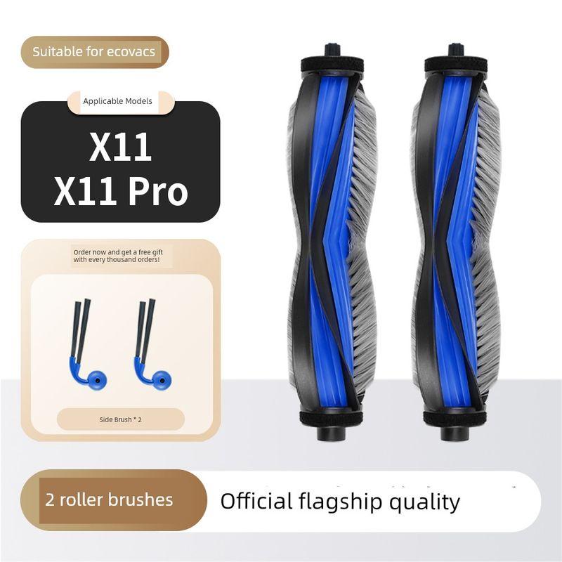 Suitable for Ecovacs X11 Sweeping Robot Accessories Pro Side Brush Roller Brush Filter Mop Dust Bag Cleaning Fluid Consumables
