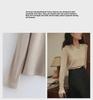 Luxury Tencel Wool Soft Long-Sleeve Slim-Fit Round Neck T-Shirt for Women - 2024 Autumn Collection