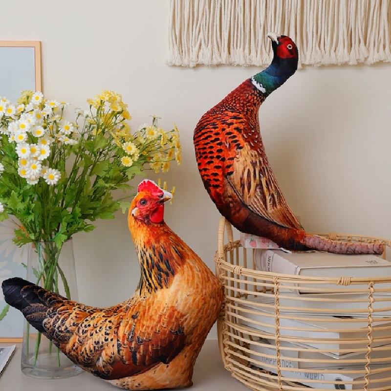 Entzückendes Plüschtierkissen mit realistischen Merkmalen, perfekt für Kinder und Sammler