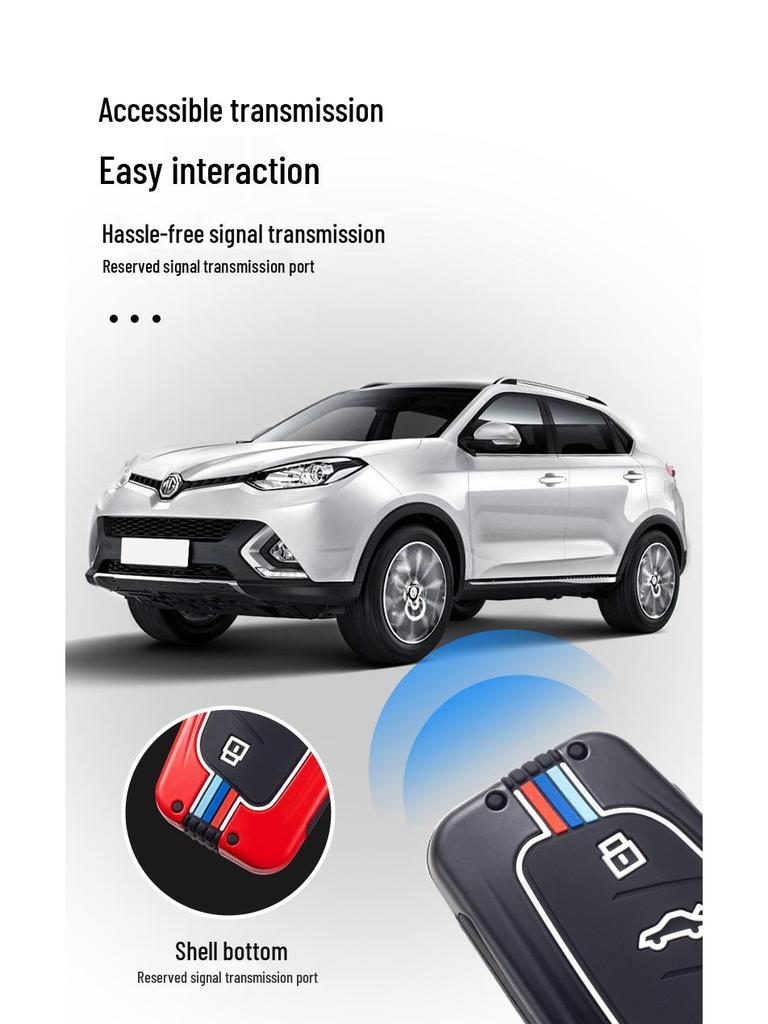 MG Car Key Case: Protective Shell for MG6, MG5, MG ZS, 6Pro, Pilot, HS - High-End EZS Buckle