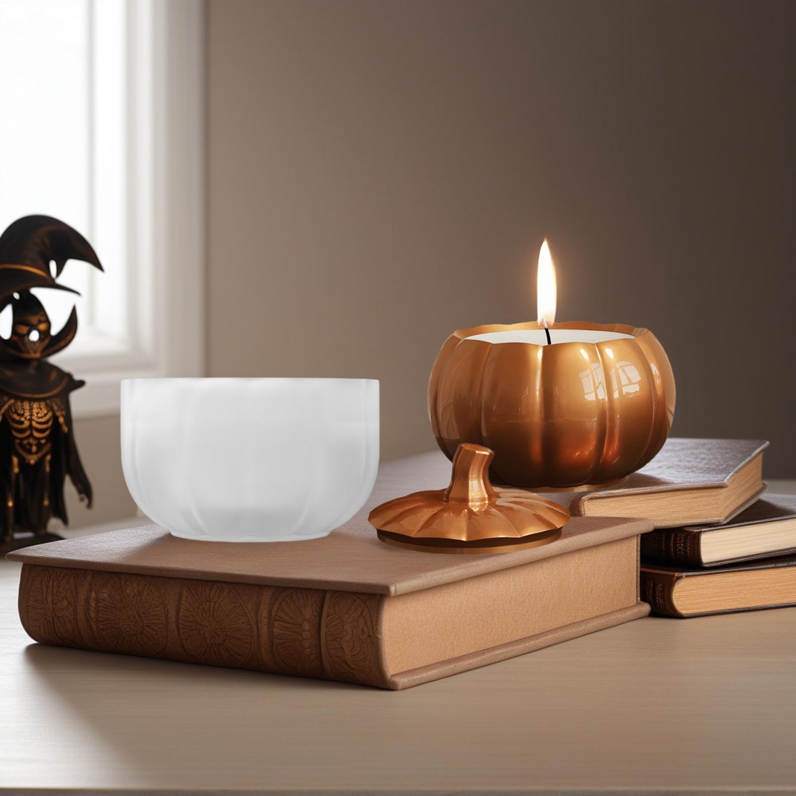 Pumpkin Silicone Mold Halloween Pumpkin Crafts Epoxy Resin Casting Pumpkin Mold Halloween Decoration Creative Storage Box CN