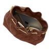Coach Evelyn 36 Logo Classic Leather Shoulder Bag Large Women bags Brown CCZ83-IMYEF
