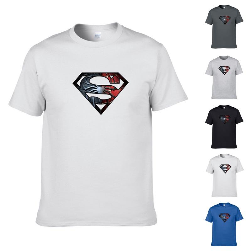 Men's Fashion Superman Gym Bodybuilding T-shirt With Premium Cotton Blend Fabric
