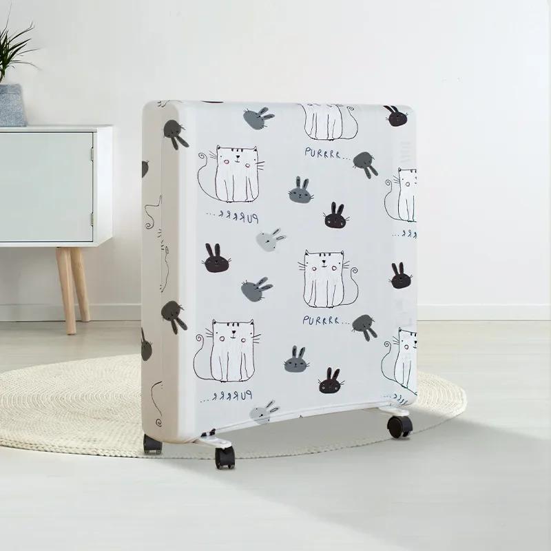 Radiator Case Protective Elastic Fabric Electric Heating Dust Cover Radiator Dust Cover Household Oil Heater Dust Cover Portable