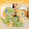 Eyes Cute Big Dinosaur Cartoon Plush Toy Short Pp Cotton Filled Doll Decoration