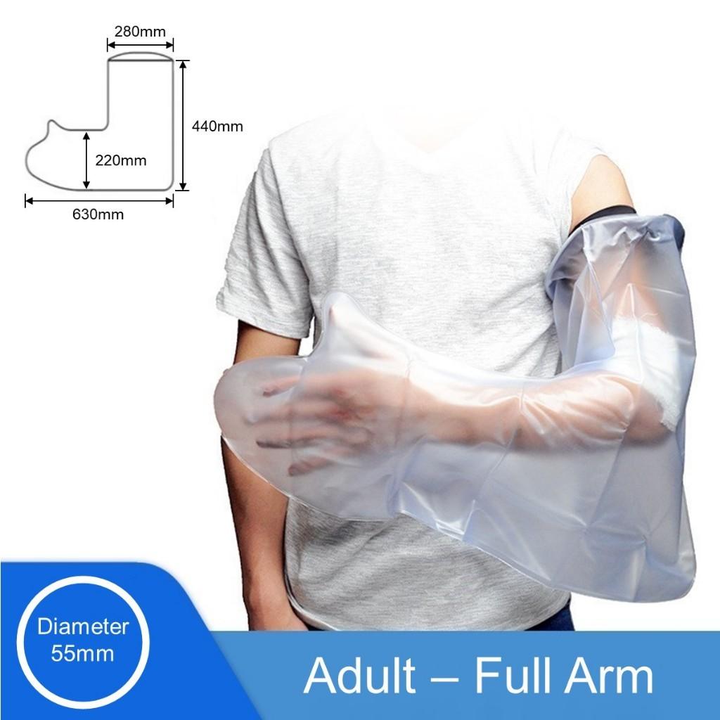 Schutz Duschbar Recycelbar Fuß/Bein/Hand/Arm Gips Duschabdeckung Wasserdicht Duschschutz