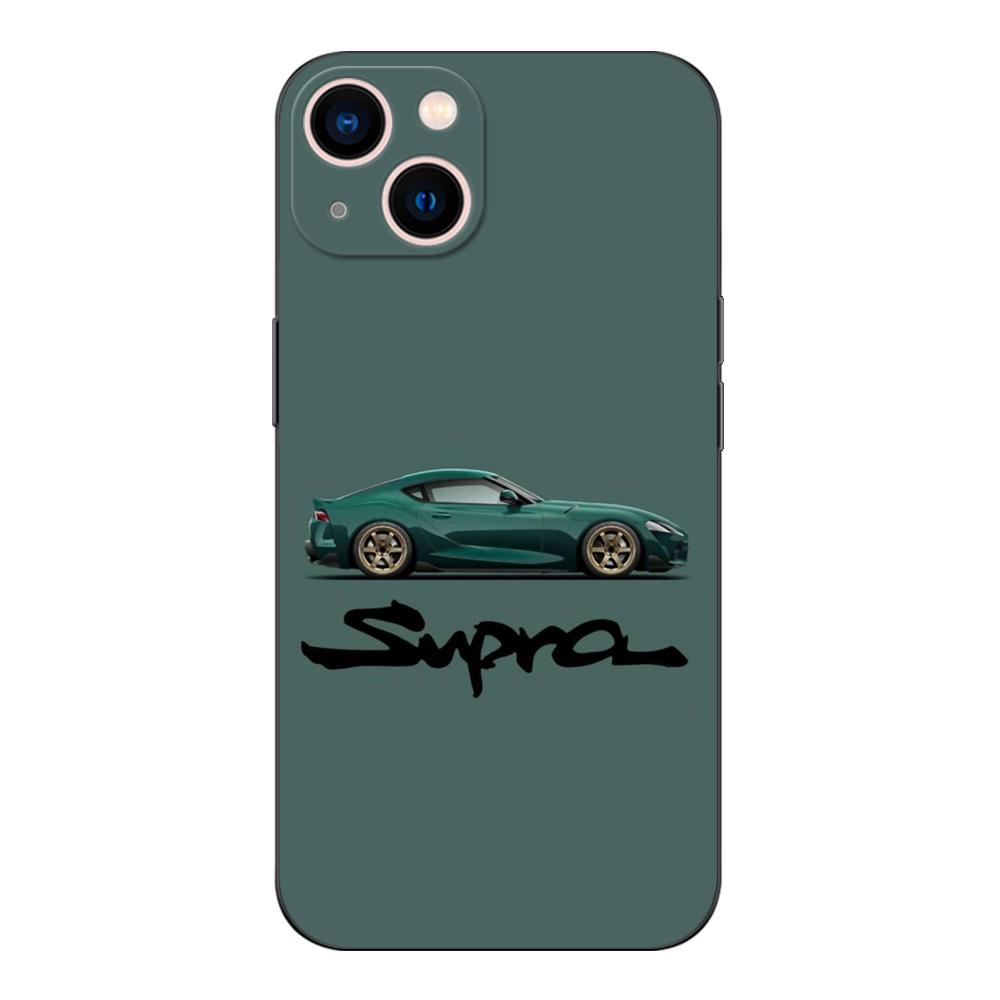 Schwarzes TPU-Gehäuse für Realme 2 3 3i 5i 5s 6s 7i 6 7 8 8i pro 4g 5g Abdeckung HKS Supra 2JZ