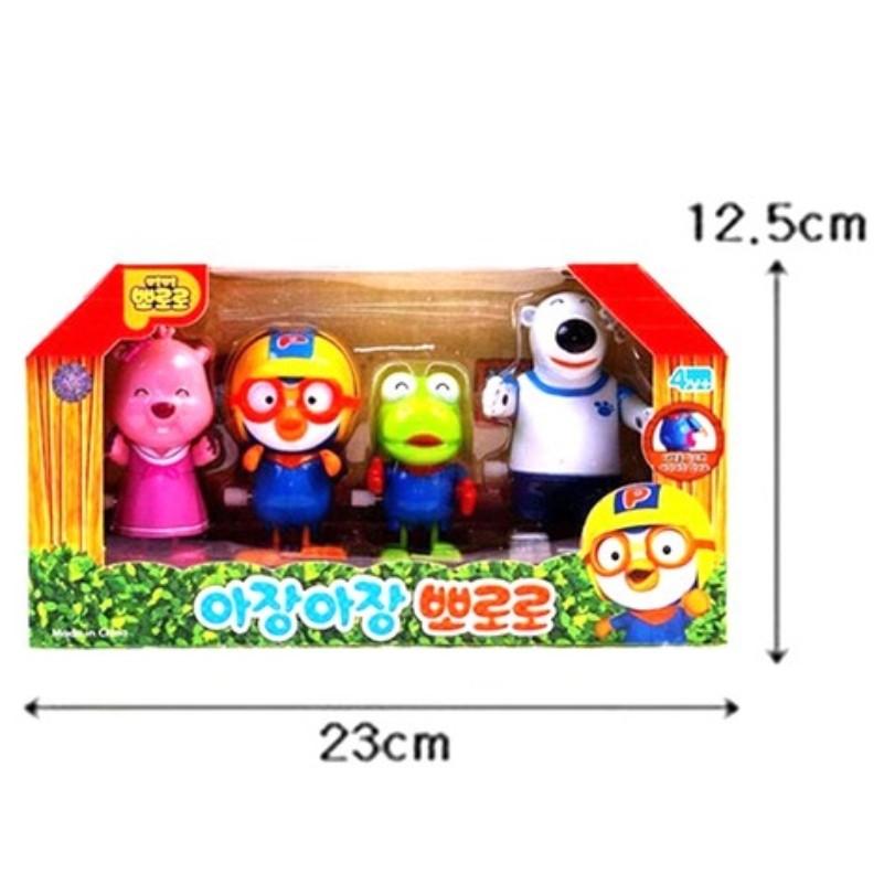 Pororo Toddle Toy (Box of 4psc), 1 of 2 Sent At Random, Korean Toys