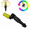 360 Degree Rotating High Pressure Washer Gun Nozzle Adjustable Angle High Pressure Sprayer Turbo Car Cleaner Adapter for Karcher