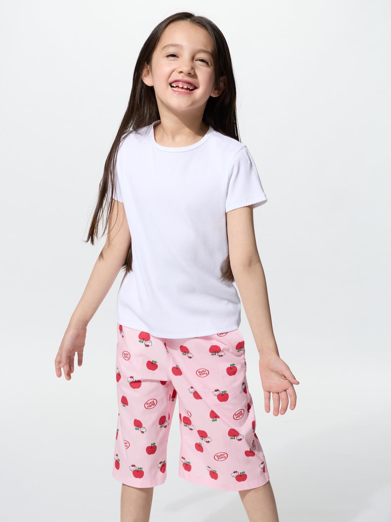 Uniqlo Japan Girls Sanrio Characters Cotton Raco 10 PINK/110 (45 years old)