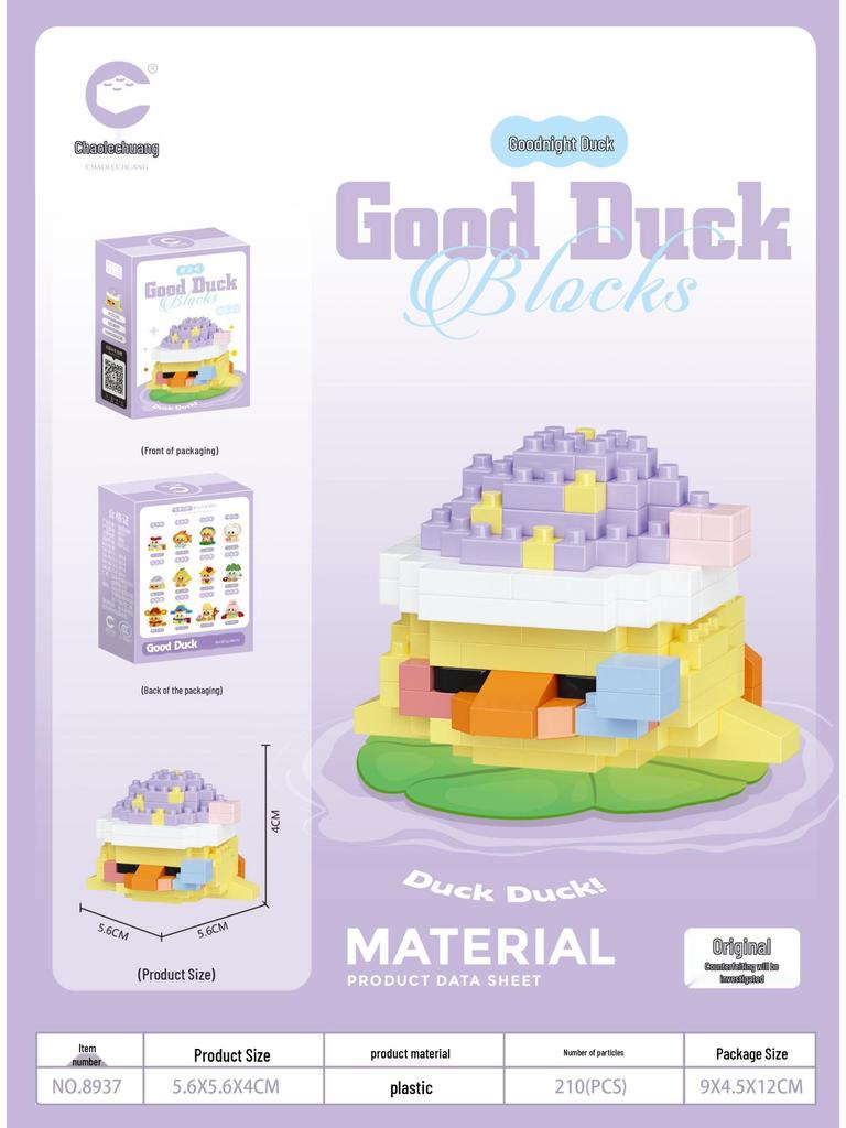 Compatible Lego Micro Cartoon Figurine Building Block - Educational Toy for Kids