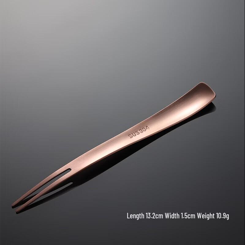 

Qianxing 304 Stainless Steel Square Head Spoon Fruit Dessert Fork