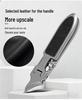 Portable Powder Steel Thin Nail Clippers Set with Anti-Splash Angled Flat Edge - New Model
