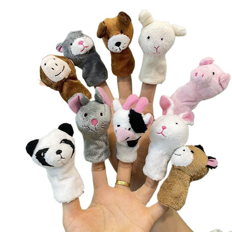 

Cute Baby Plush Bunny Finger Puppet Set – Perfect for Parent-Child Play 9cm