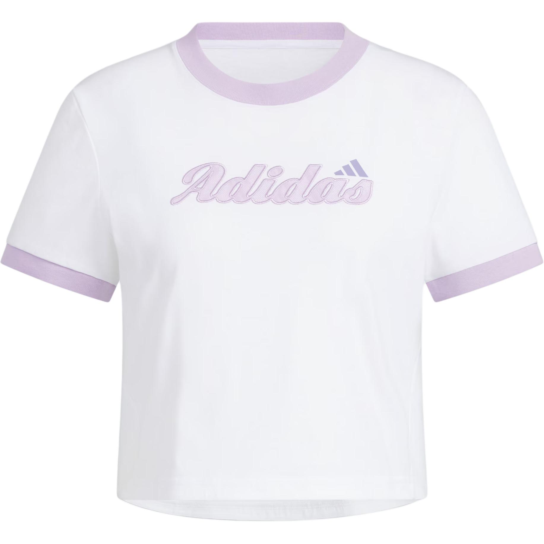 

Adidas История Круглый вырез Спортивный Повседневный Короткий рукав Обычная Футболка Женские Топы KC5435 XL