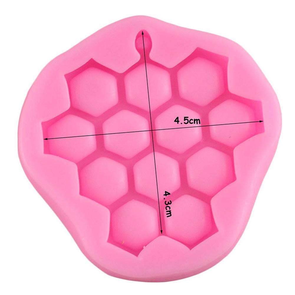 Mini  Honeycomb  Silicone  Cake  Molds Fondant Chocolate Candy Biscuit Baking Diy Mould