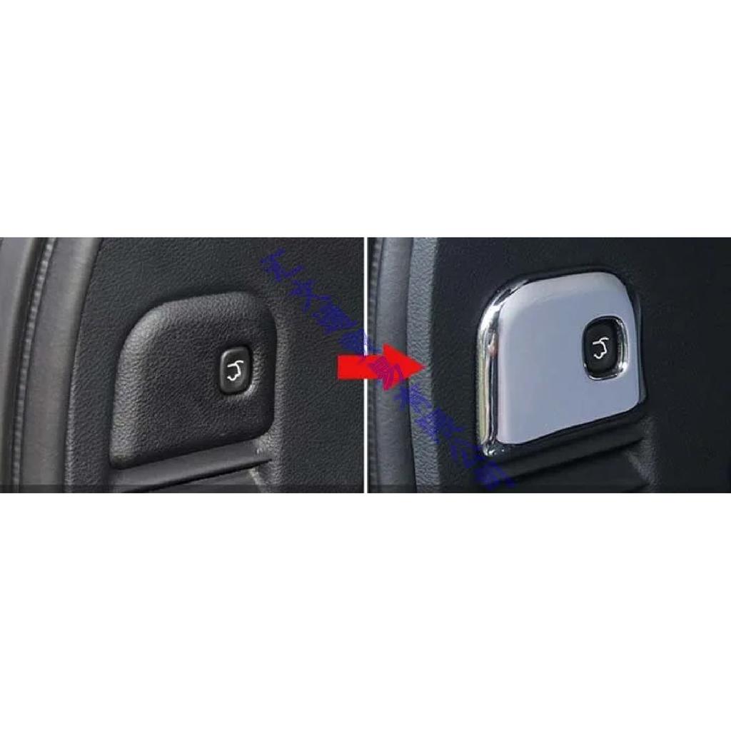 For Jeep Grand Cherokee WK2 2018   Car Styling Accessories ABS Chrome Electric Rear Door Switch Button Cover Frame Trim