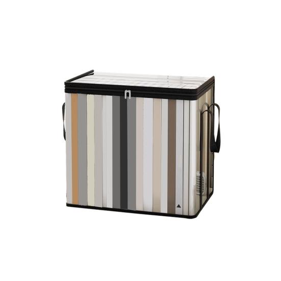 Kleider Aufbewahrungstasche Transparent Große Kapazität Buch Organizer mit Reißverschluss Und Griff Design