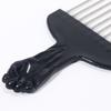2pcs African styling comb, stainless steel hair styling insert comb, hair comb for fluffy styling, Special for real hair wigs