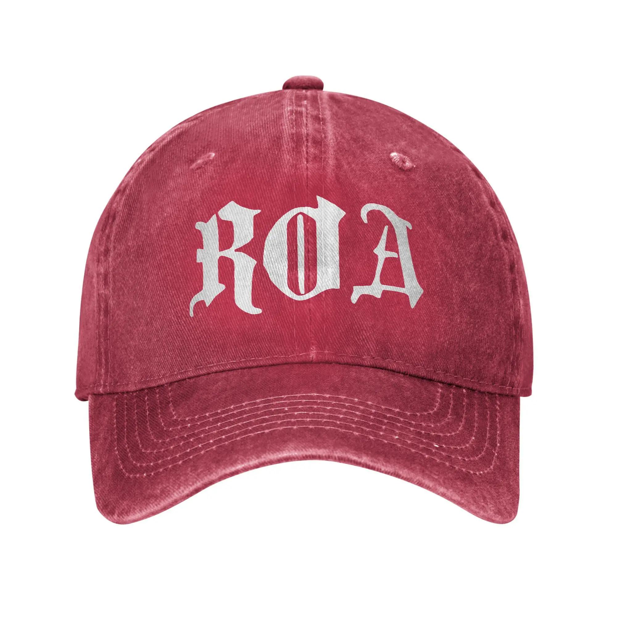 

Washed Baseball Cap Rapper Roa Album Tour Summer Trucker Hat For Couple Women yk Cute Kpop Rock Sun Snapback Cap One Size
