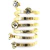 Gyllene 'Cleopatra' designerring