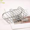 Suction Cup Hollowed Sponge Rack with Hanging Hook Easy to Clean Non-Punching Kitchen Sink Drain Organizer