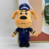 Sheriff Labrador Plush Toys Cartoon Animation Dog Dolls Cute Soft Stuffed for Kids Birthday Christmas Gifts