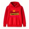 Kids Boys Girls Pullover Hoodie, Princess Born In July Graphic Print Casual Soft Long Sleeve Hooded Sweatshirt For Toddler Children Daily Birthday Par