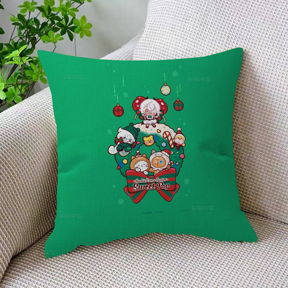 Game C-Cookie R-Run K-Kingdom Pillow Cover for Bedroom Room and Living Room Sofa Decorative Cushion Cover